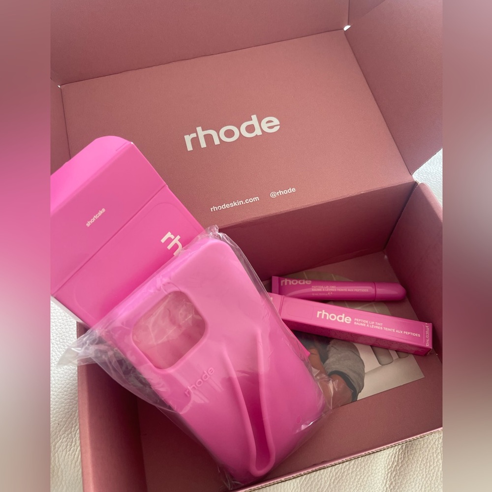 LIMITED EDITION!! 
Rhode iphone case and matching tint! 💕